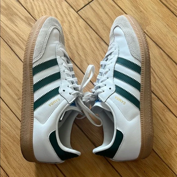 adidas gazelle silver green womens adidas Originals Samba